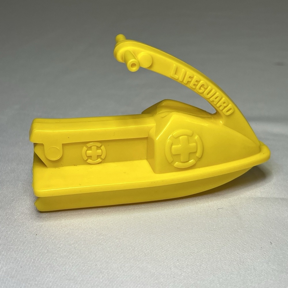 Vintage 1994 McDonalds Mattel Lifeguard Jet Ski Happy Meal Toy 4.5 In Ken